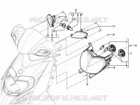 Front headlamps - Turn signal lamps