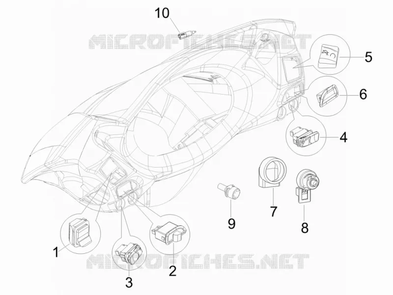 Selectors - Switches - Buttons