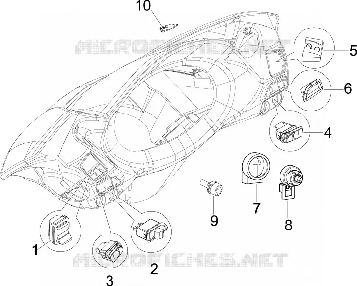 Selectors - Switches - Buttons