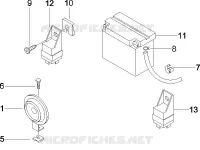 Remote control switches - Battery - Horn