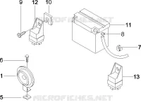 Remote control switches - Battery - Horn