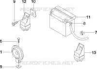 Remote control switches - Battery - Horn