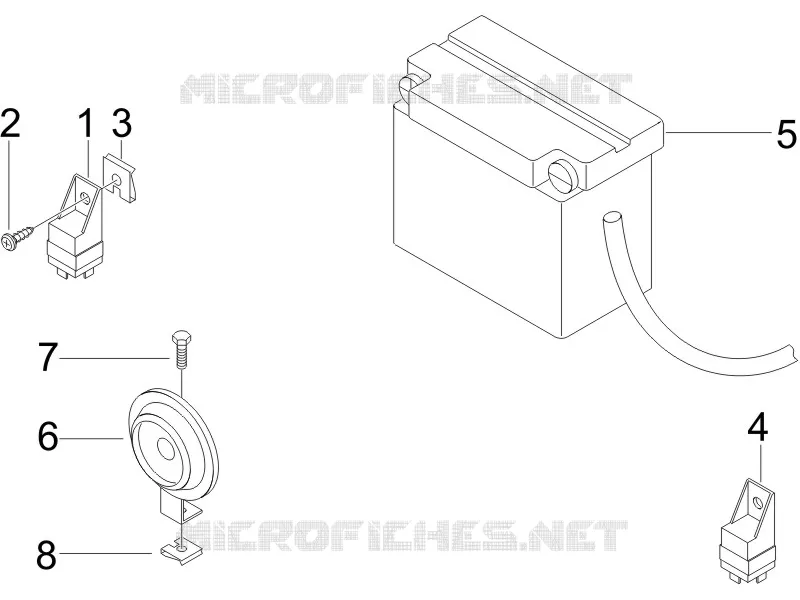 Remote control switches - Battery - Horn