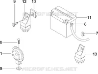 Remote control switches - Battery - Horn