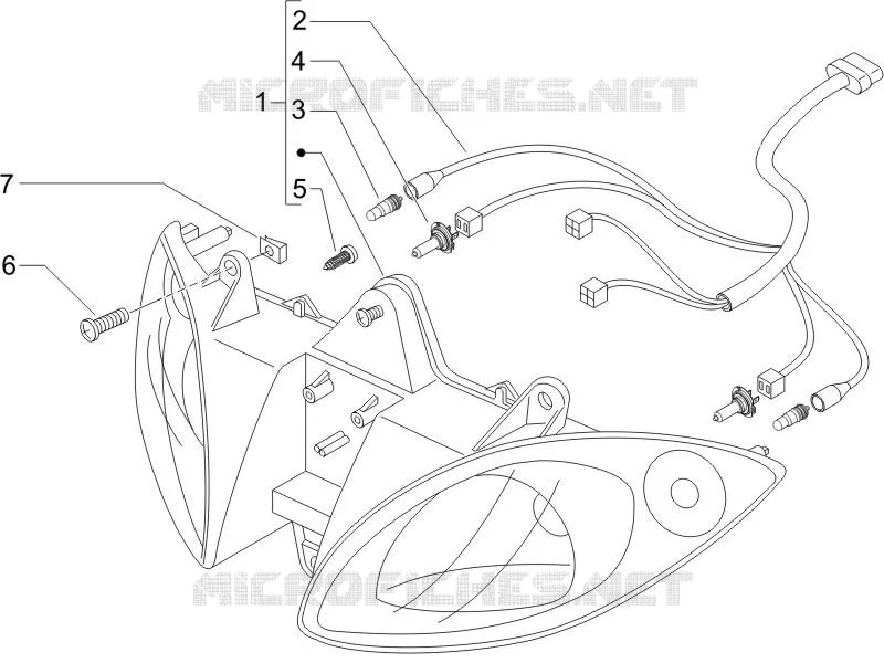 Front headlamps - Turn signal lamps