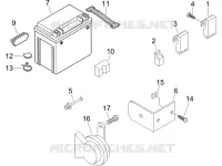 Remote control switches - Battery - Horn