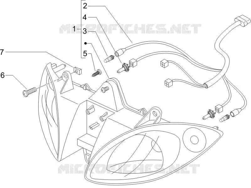 Front headlamps - Turn signal lamps