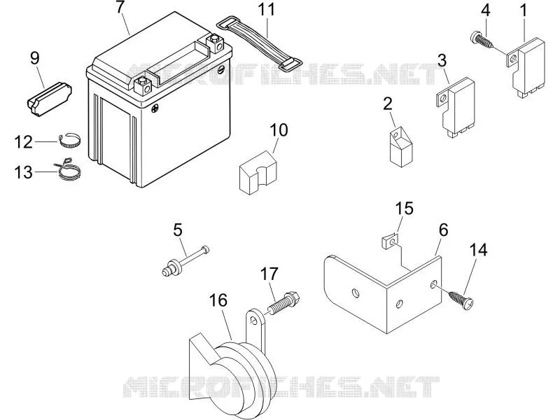 Remote control switches - Battery - Horn