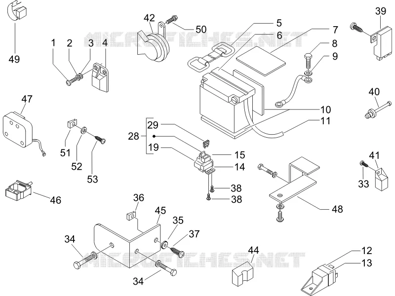 Remote control switches - Battery - Horn
