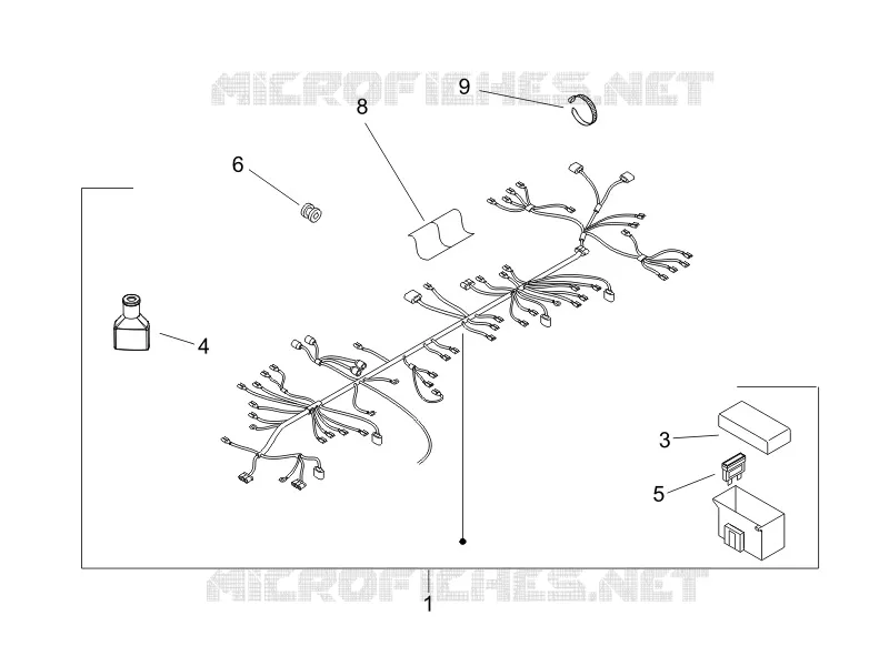Main cable harness