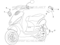 Remote control switches - Battery - Horn