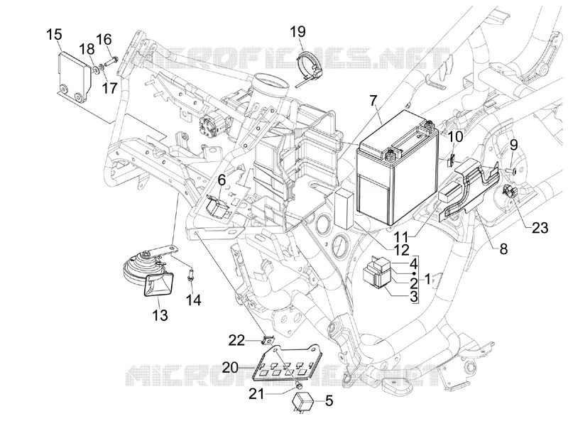 Remote control switches - Battery - Horn