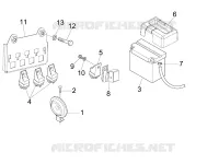 Remote control switches - Battery - Horn