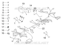 Main cable harness