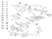 Main cable harness