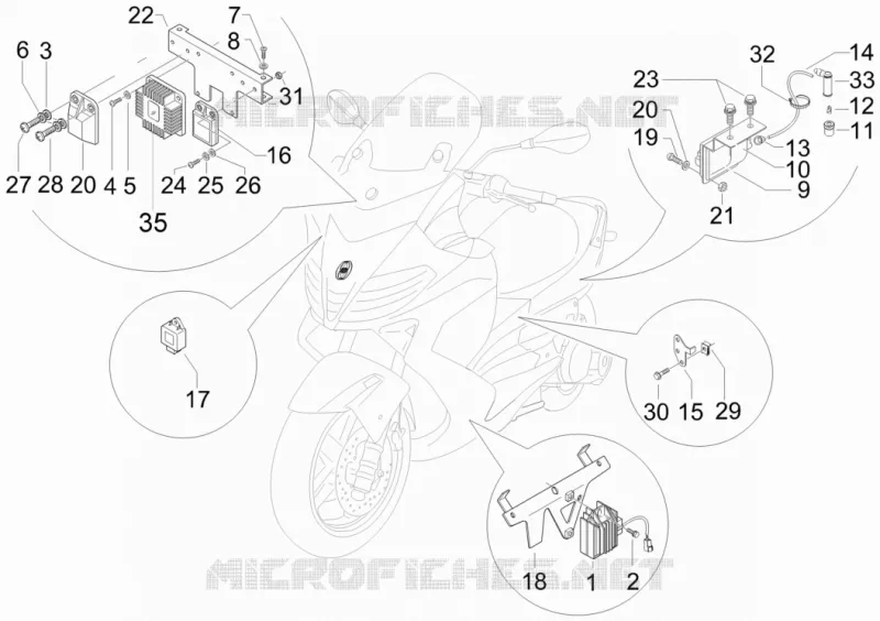 Voltage Regulators - Electronic Control Units (ecu) - H.T. Coil