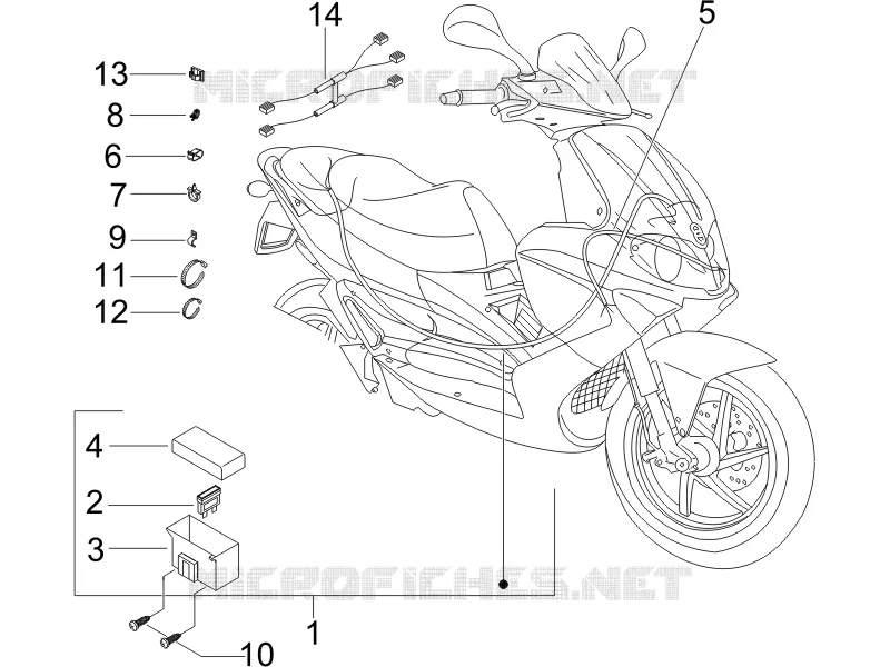 Main cable harness