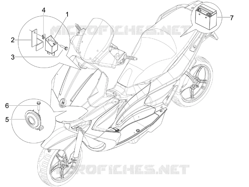 Remote control switches - Battery - Horn