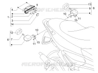 Rear headlamps - Turn signal lamps
