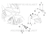 Front headlamps - Turn signal lamps