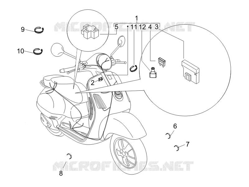 Main cable harness