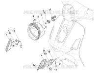 Front headlamps - Turn signal lamps