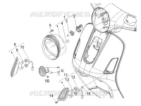 Front headlamps - Turn signal lamps