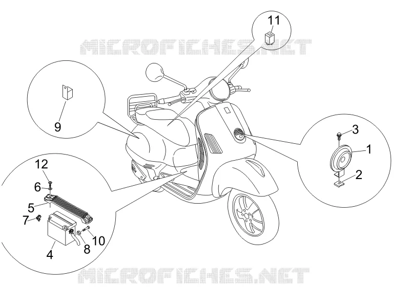 Remote control switches - Battery - Horn