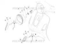 Front headlamps - Turn signal lamps