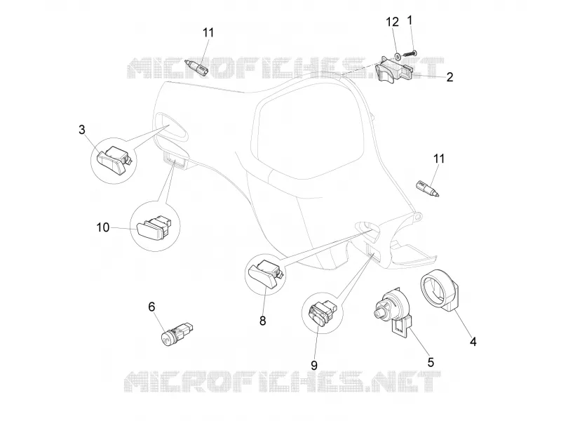 Selectors - Switches - Buttons