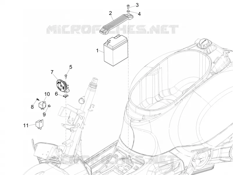 Remote control switches - Battery - Horn