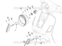 Front headlamps - Turn signal lamps