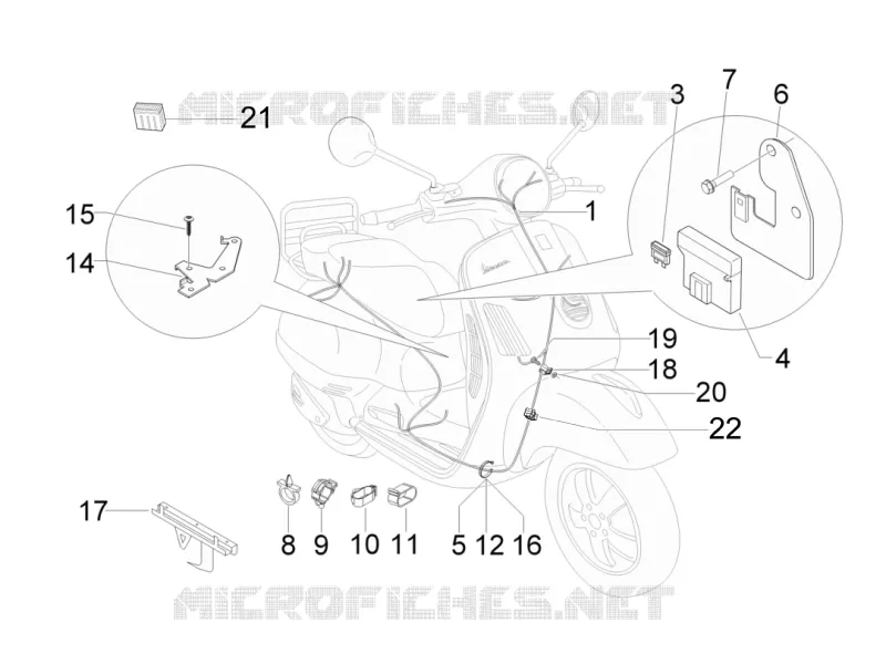 Main cable harness