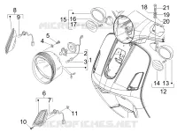 Front headlamps - Turn signal lamps