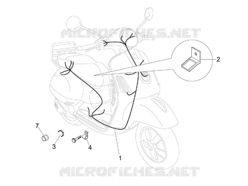 Main cable harness