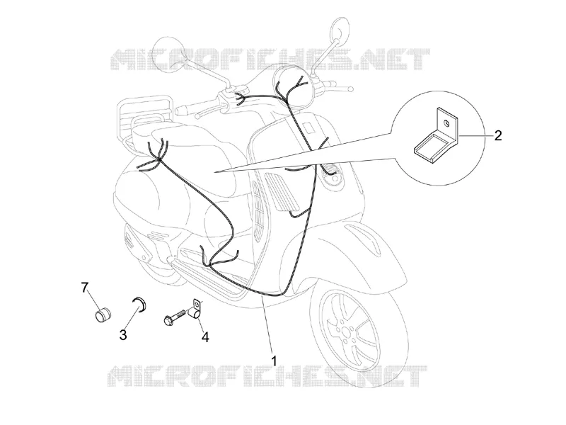 Main cable harness