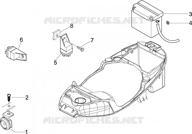 Remote control switches - Battery - Horn