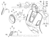 Front headlamps - Turn signal lamps