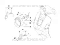 Front headlamps - Turn signal lamps