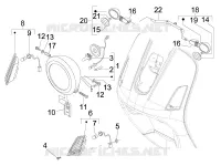 Front headlamps - Turn signal lamps