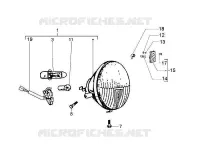 Front headlamps - Turn signal lamps