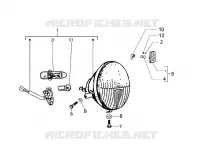 Front headlamps - Turn signal lamps