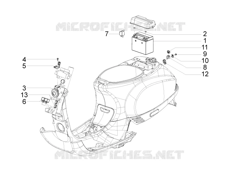Remote control switches - Battery - Horn