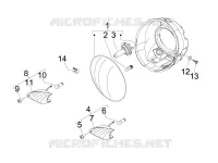 Front headlamps - Turn signal lamps