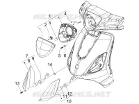 Front headlamps - Turn signal lamps