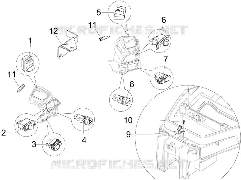Selectors - Switches - Buttons