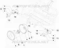 Front headlamps - Turn signal lamps
