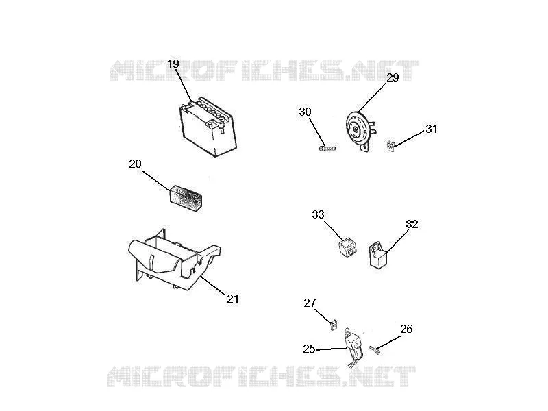 Remote control switches - Battery - Horn