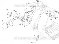 Front headlamps - Turn signal lamps