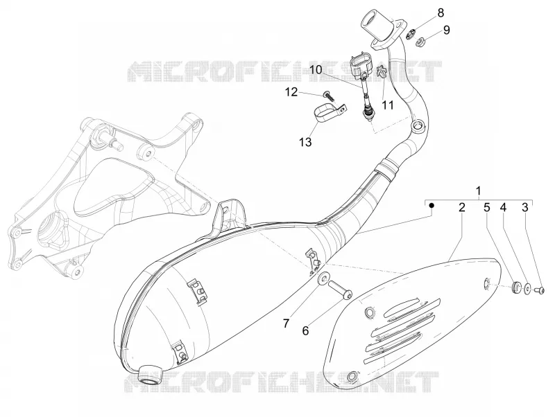 Silencer VESPA VESPA-SCOOTER 150 GTS 2016  GTS Super ie 4T 3V